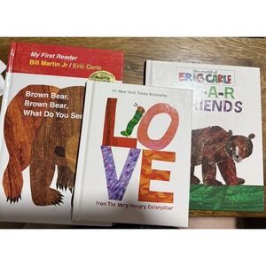 The World of Eric Carle Bear & Friends  Brown Bear - LOVE- Hardcover Illustrated